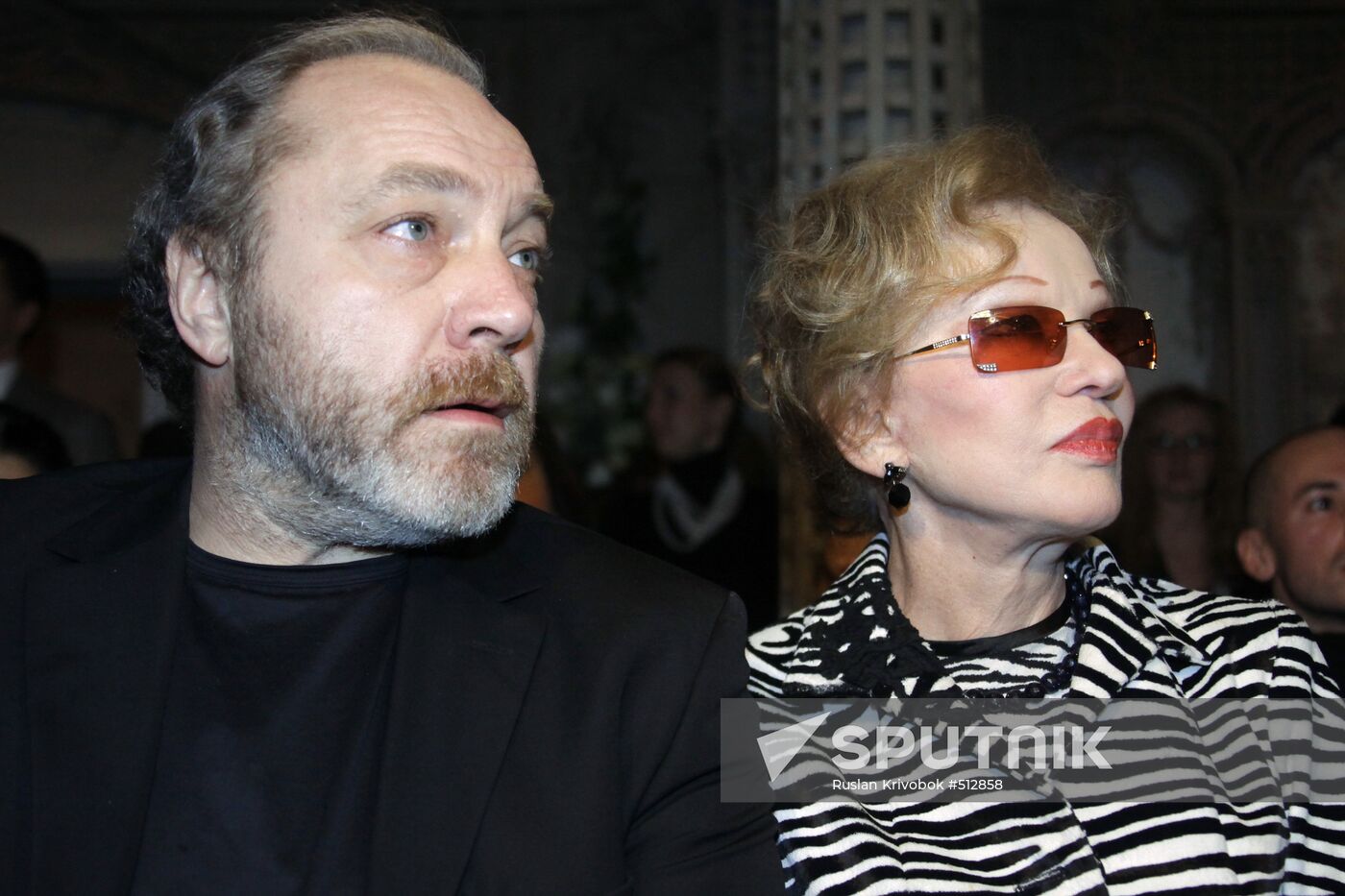 Lyudmila Gurchenko and Sergei Senin