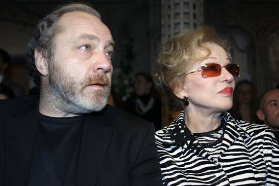 Lyudmila Gurchenko and Sergei Senin