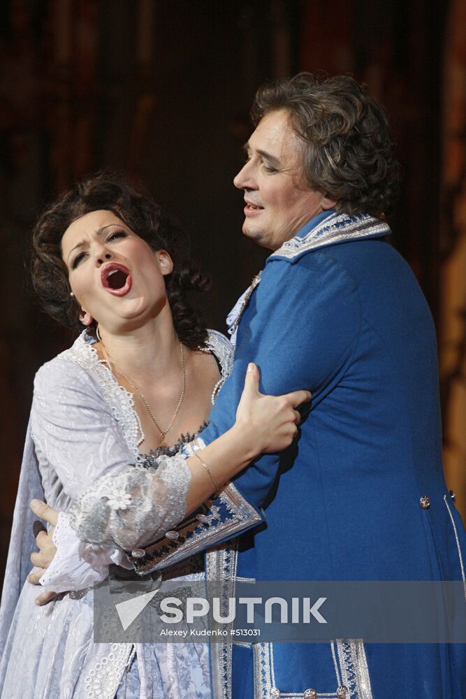 General rehearsal of David Tukhmanov's opera Tsarina