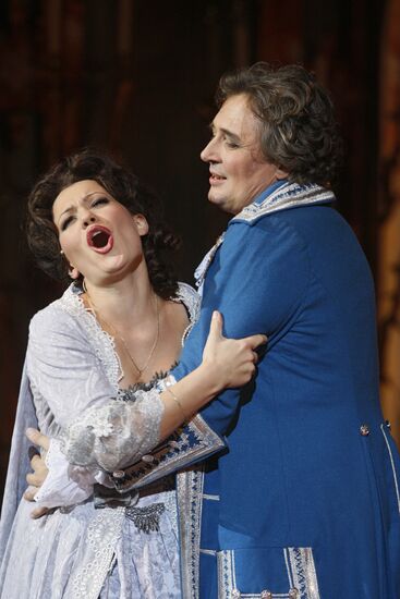 General rehearsal of David Tukhmanov's opera Tsarina