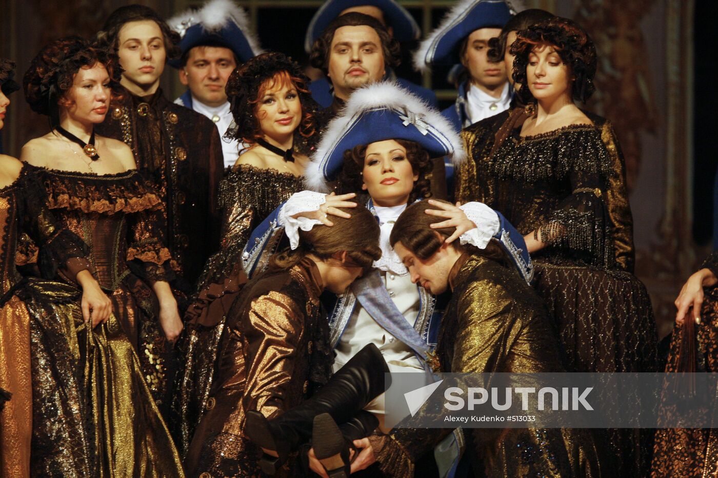 General rehearsal of David Tukhmanov's opera Tsarina