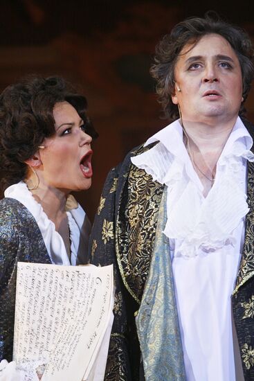 General rehearsal of David Tukhmanov's opera Tsarina