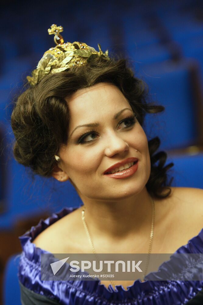 General rehearsal of David Tukhmanov's opera Tsarina