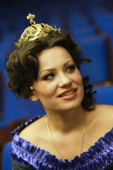 General rehearsal of David Tukhmanov's opera Tsarina