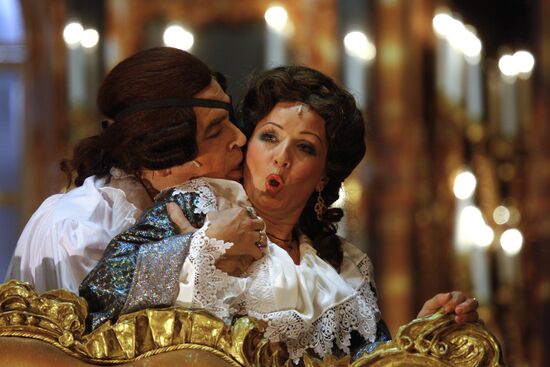 General rehearsal of David Tukhmanov's opera Tsarina