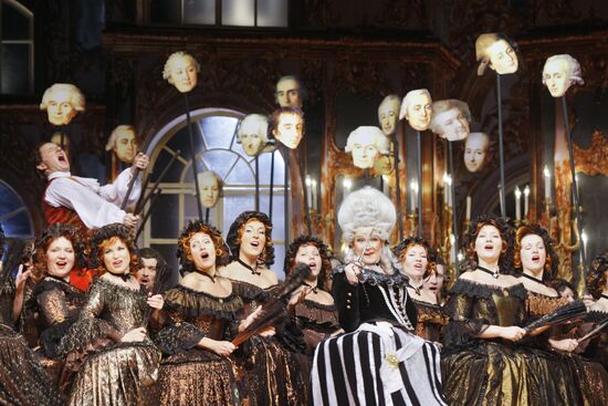 General rehearsal of David Tukhmanov's opera Tsarina