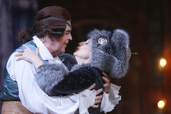 General rehearsal of David Tukhmanov's opera Tsarina