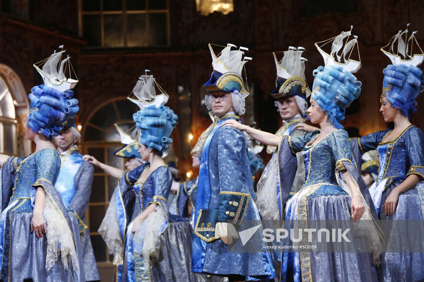 General rehearsal of David Tukhmanov's opera Tsarina