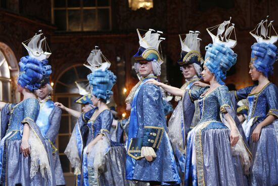 General rehearsal of David Tukhmanov's opera Tsarina