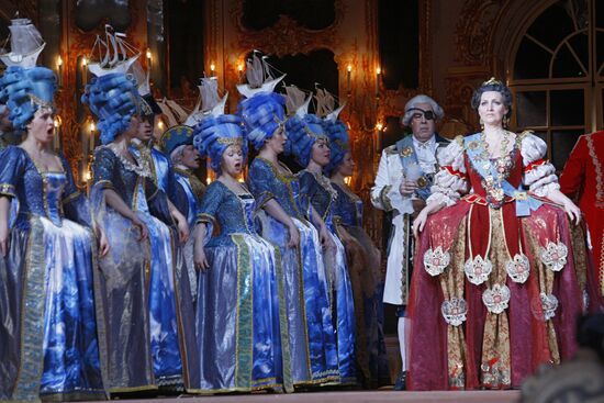 General rehearsal of David Tukhmanov's opera Tsarina