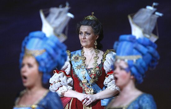 General rehearsal of David Tukhmanov's opera Tsarina