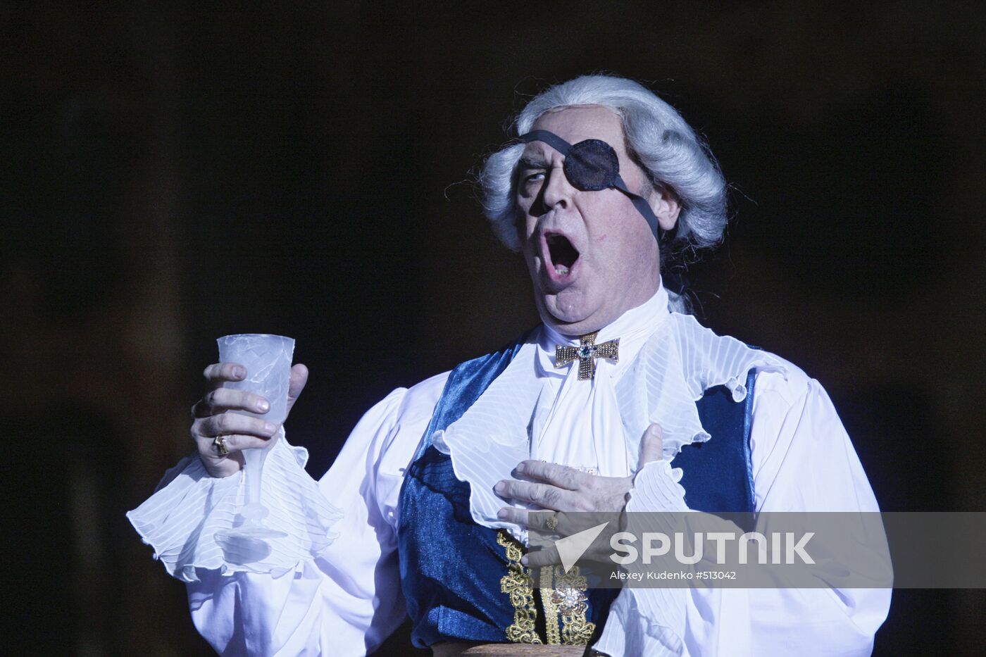 General rehearsal of David Tukhmanov's opera Tsarina