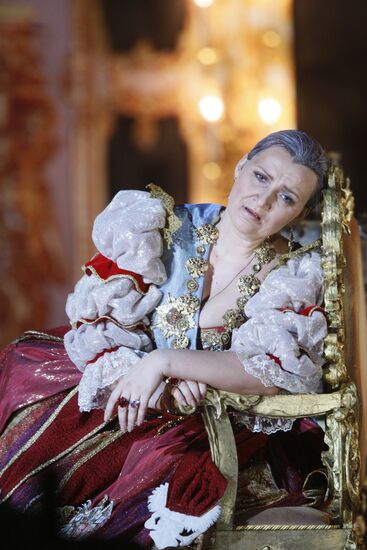 General rehearsal of David Tukhmanov's opera Tsarina