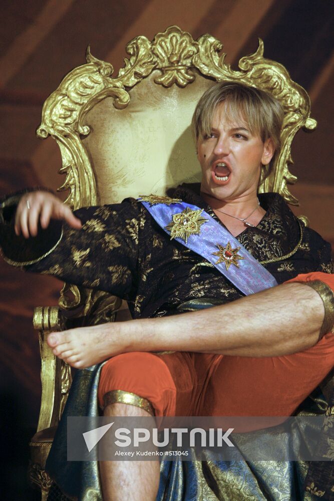 General rehearsal of David Tukhmanov's opera Tsarina