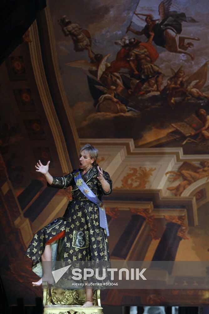 General rehearsal of David Tukhmanov's opera Tsarina