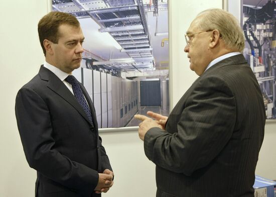 Dmitry Medvedev. Super-computer