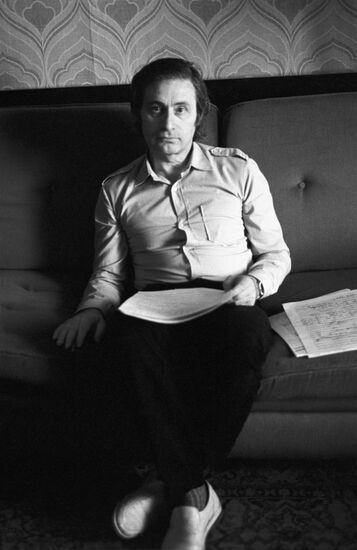 Russian composer Alfred Schnittke