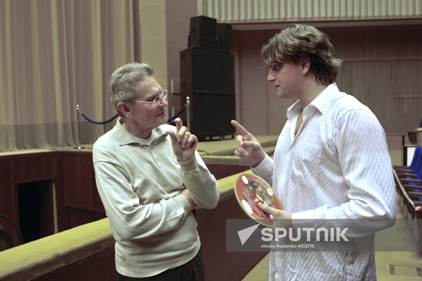 General rehearsal of David Tukhmanov's opera Tsarina