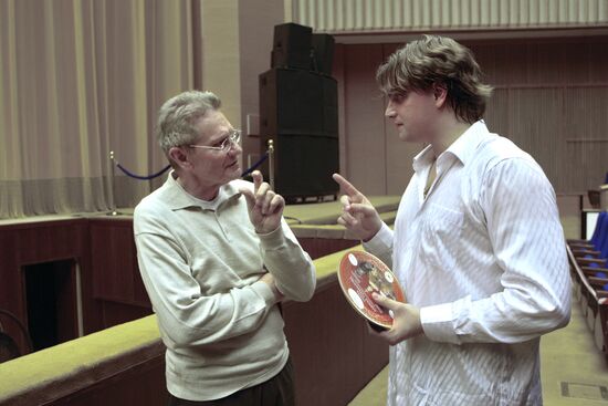 General rehearsal of David Tukhmanov's opera Tsarina