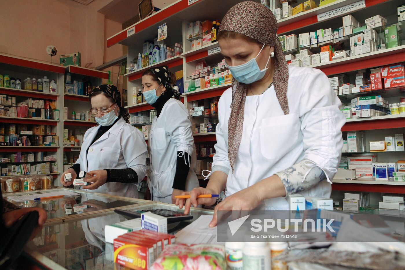 Grozny ramps up flu protection