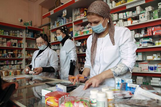 Grozny ramps up flu protection