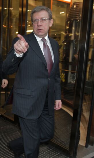 Russia's Finance Minister Alexei Kudrin