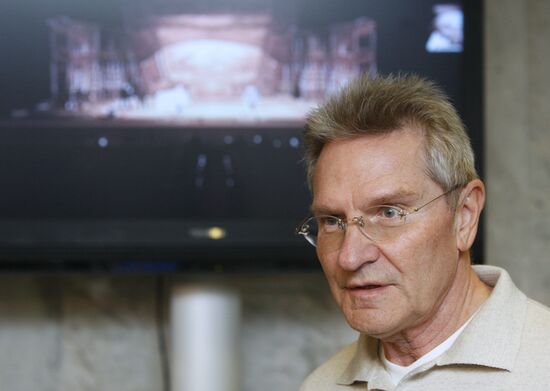 General rehearsal of David Tukhmanov's opera Tsarina