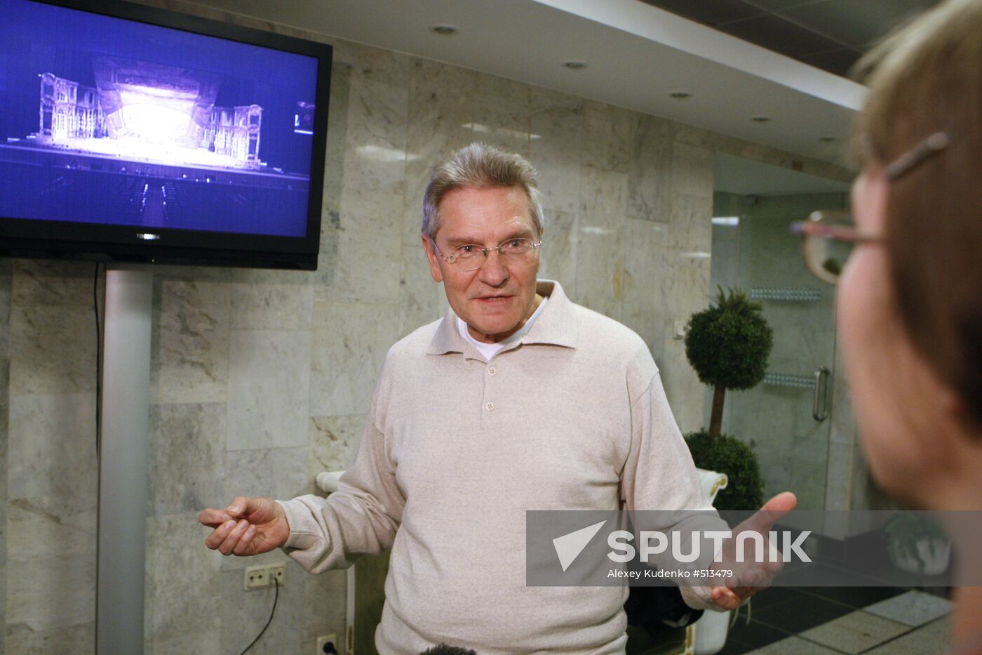 General rehearsal of David Tukhmanov's opera Tsarina
