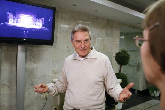 General rehearsal of David Tukhmanov's opera Tsarina