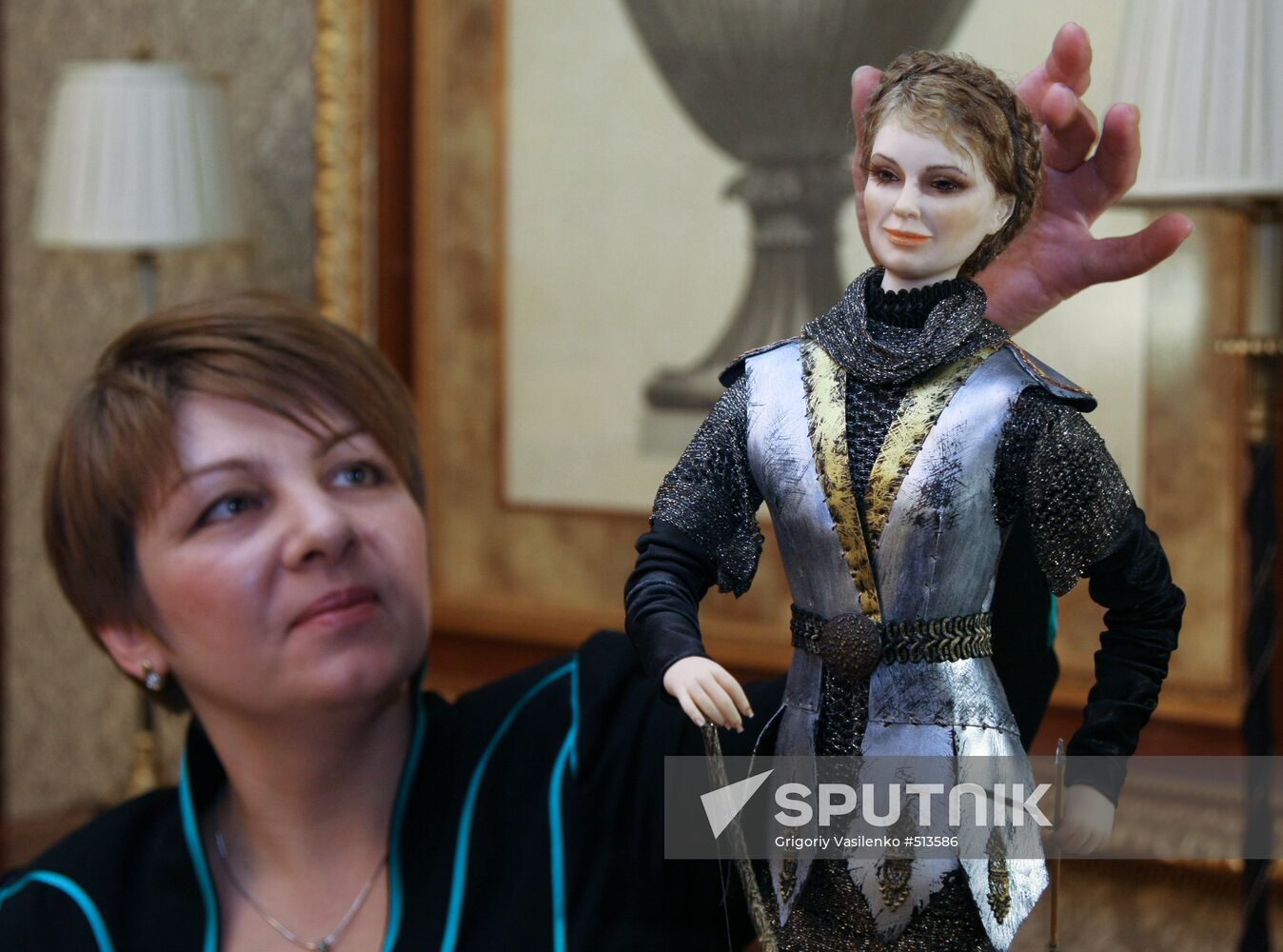 Politician Doll Parade 2009 charity auction held in Kiev