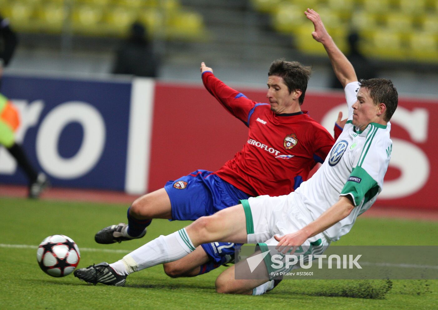 UEFA Champions League: CSKA Moscow vs. VfL Wolfsburg