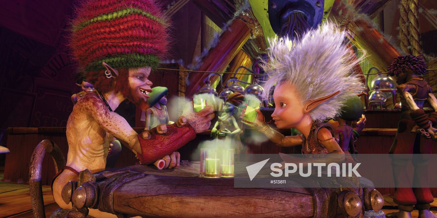 "Arthur and the Revenge of Maltazard" animated cartoon