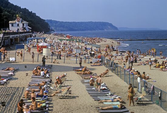 Svetlogorsk beach