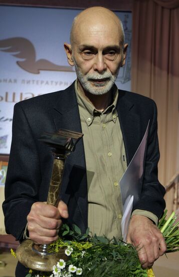 Writer Leonid Yuzefovich, main winner of Big Book prize