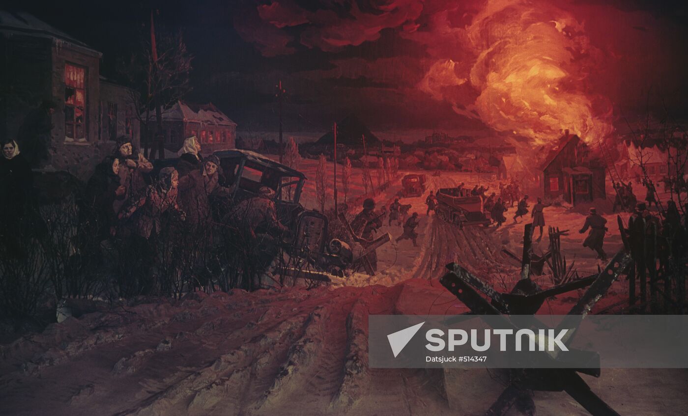 "The Arrival of Germans in Krasnodon"