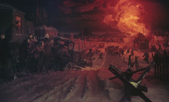 "The Arrival of Germans in Krasnodon"