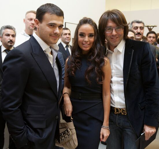 Emin Agalarov, Leila Aliyeva, Andrei Malakhov