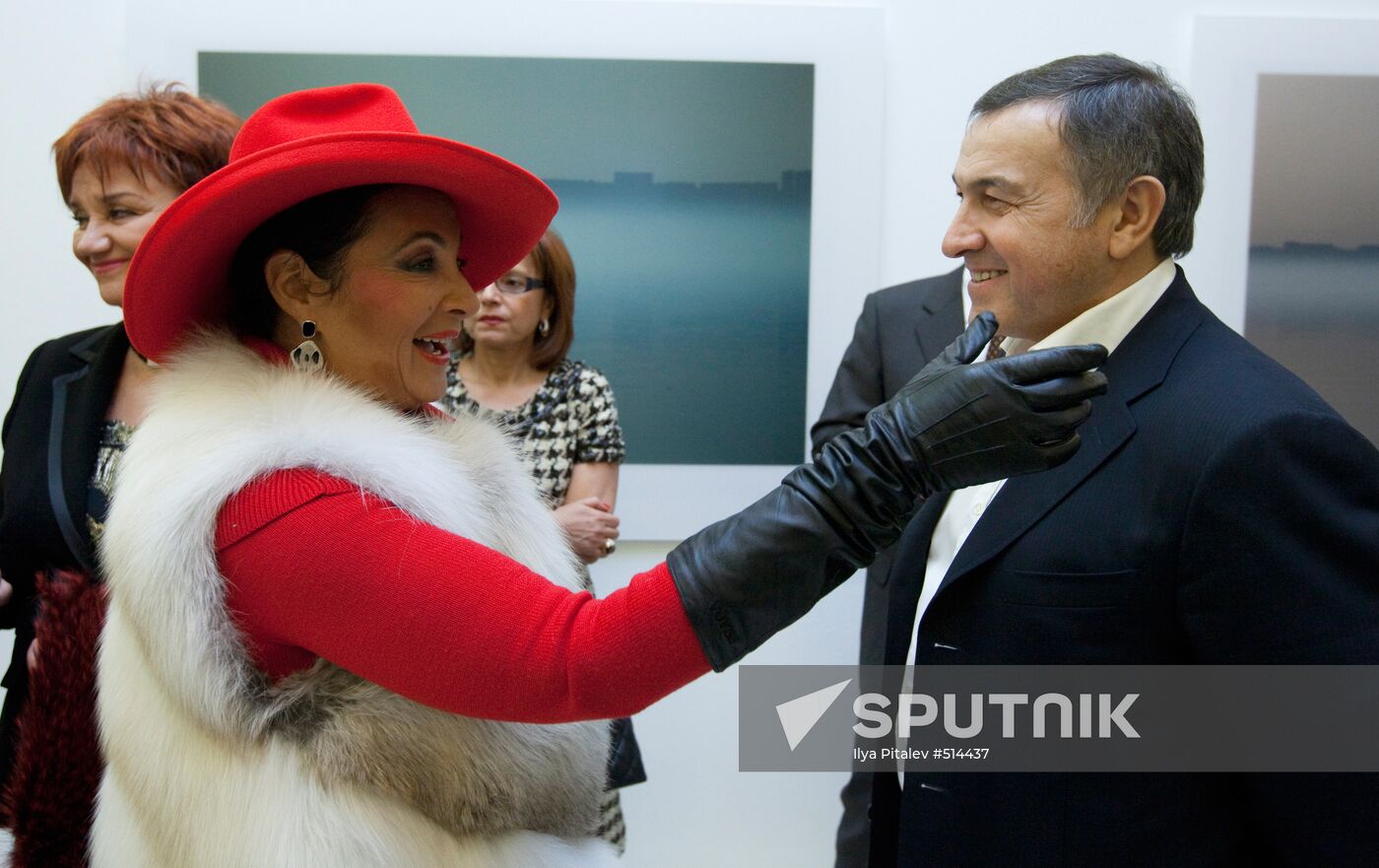 Irina Viner and Aras Agalarov