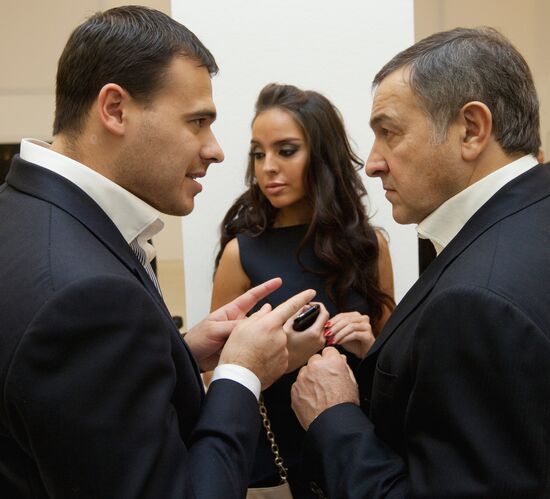 Emin Agalarov, Leyla Aliyeva, Aras Agalarov