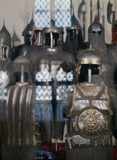 Armor of Russian warriors