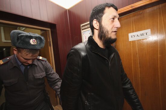 Tagansky District Court hearing Khadzhikurbanov's case
