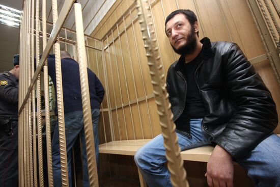 Tagansky District Court hearing Khadzhikurbanov's case