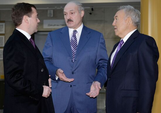 Russian President. Eurasian Economic Community. Meeting.