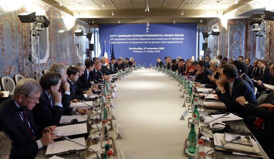 Prime Minister Vladimir Putin visits Paris