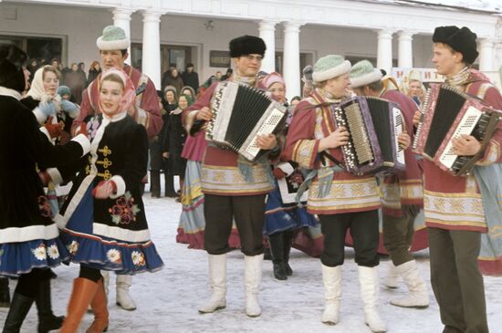 Russian winter festival