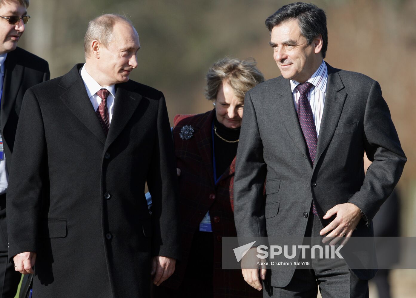 Prime Minister Vladimir Putin visits Paris