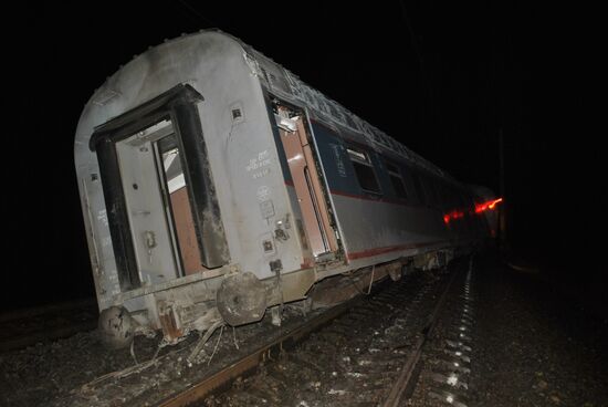 Nevsky Express train derailed in Tver Region