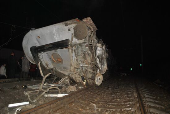 Nevsky Express train derailed in Tver Region
