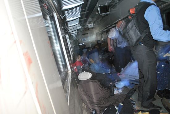Nevsky Express train derailed in Tver Region
