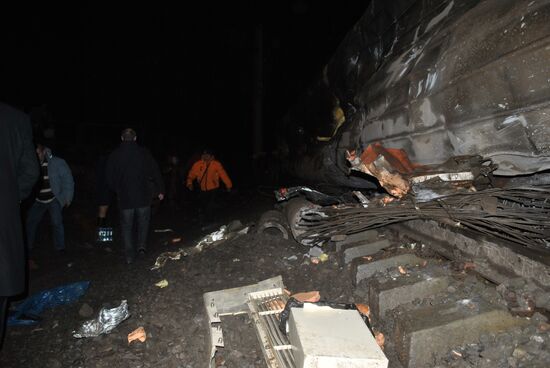 Nevsky Express train derailed in Tver Region